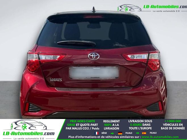 Toyota Yaris 110 VVT-i BVM Rouge M�tallique de 2019