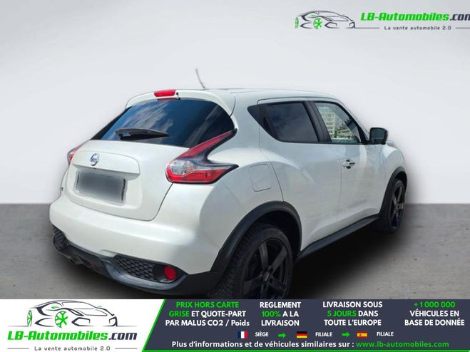Nissan Juke 1.6e 117 Blanc M�tallique de 2015