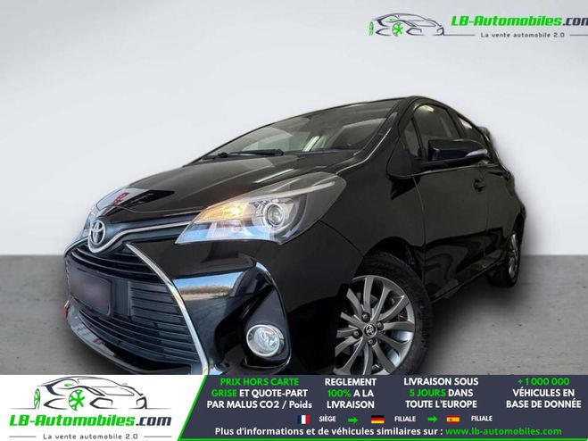 Toyota Yaris 69 VVT-i BVM Noir de 2016
