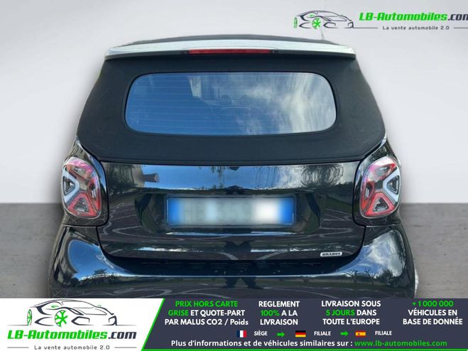 Smart Fortwo 0.9 109 ch  BVA Noir M�tallique de 2018