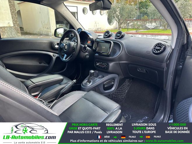 Smart Fortwo 0.9 109 ch  BVA Noir M�tallique de 2018