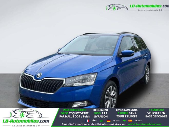 Skoda Fabia 1.0 TSI 95 ch BVA Bleu M�tallique de 2021