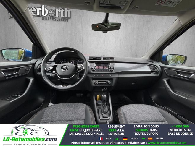 Skoda Fabia 1.0 TSI 95 ch BVA Bleu M�tallique de 2021