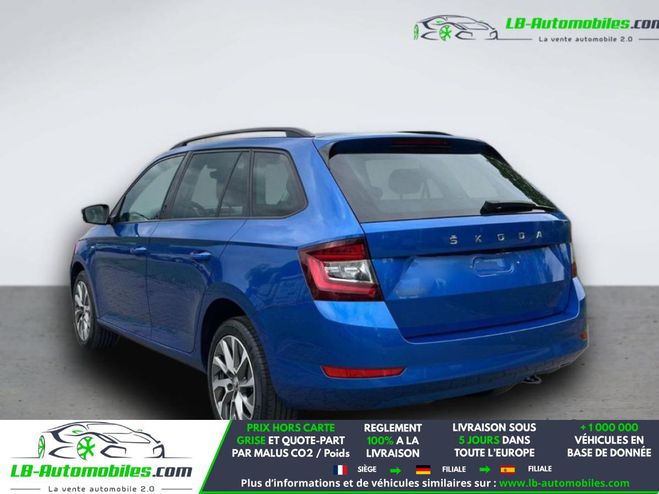 Skoda Fabia 1.0 TSI 95 ch BVA Bleu M�tallique de 2021