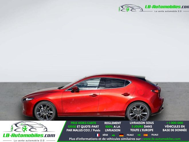 Mazda 3 2.0L SKYACTIV-X G 180 ch BVA Rouge M�tallique de 2020