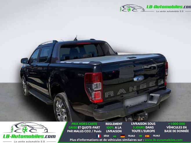 Ford Ranger DOUBLE CABINE 2.0 213 BVA Noir M�tallique de 2021