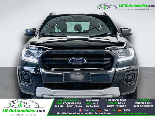 Ford Ranger DOUBLE CABINE 2.0 170 BVA Noir de 2019