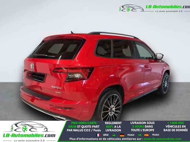 Skoda Karoq 1.5 TSI 150 ch 4x4 BVA Rouge M�tallique de 2019