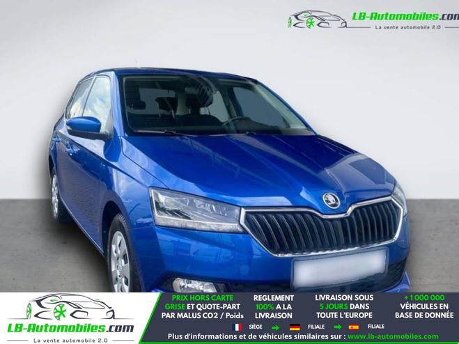 Skoda Fabia 1.0 TSI 95 ch BVM Bleu M�tallique de 2019