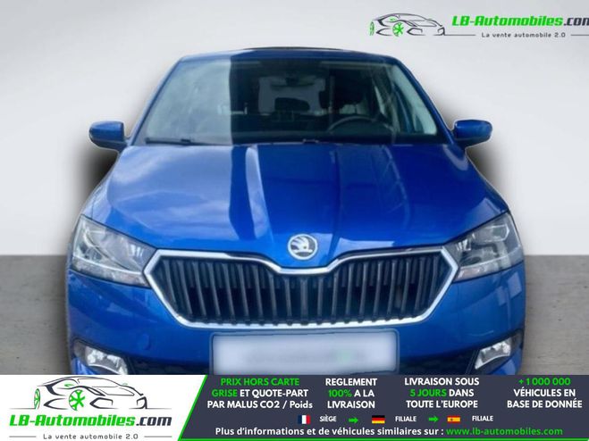 Skoda Fabia 1.0 TSI 95 ch BVM Bleu M�tallique de 2019