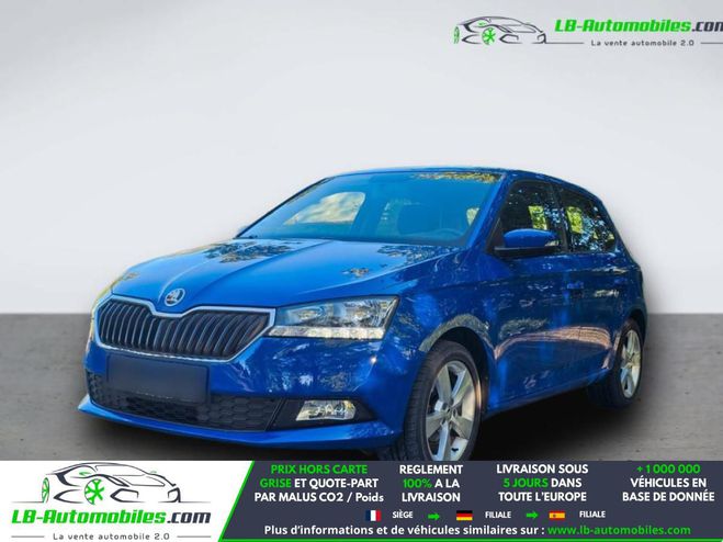 Skoda Fabia 1.0 MPI 60 ch BVM Bleu de 2020