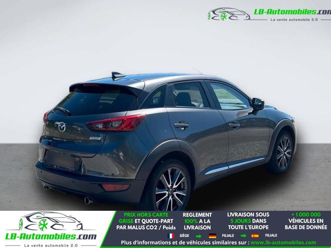 Mazda Cx 3 2.0L Skyactiv-G 150 4x4 BVA Gris M�tallique de 2017