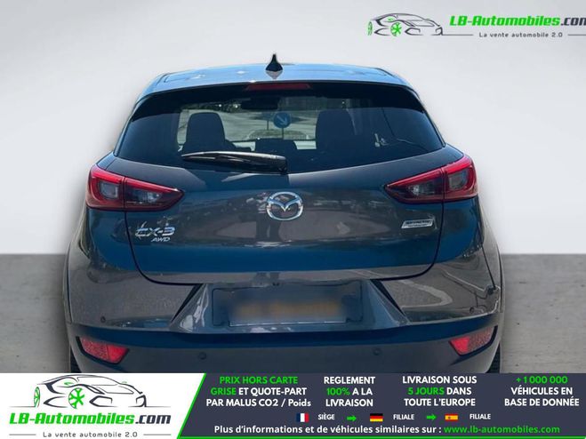 Mazda Cx 3 2.0L Skyactiv-G 150 4x4 BVA Gris M�tallique de 2017