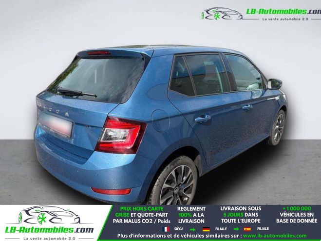 Skoda Fabia 1.0 TSI 110 ch BVM Bleu M�tallique de 2020