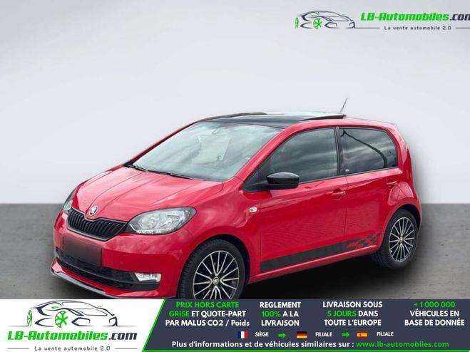 Skoda Citigo 1.0 MPI 75 ch BVM Rouge M�tallique de 2018