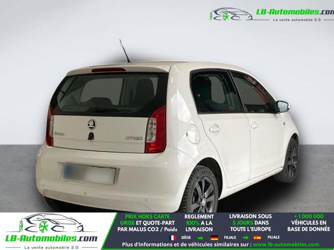 Skoda Citigo 1.0 12v MPI 75 ch BVA Blanc M�tallique de 2014