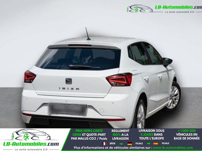 Seat Ibiza 1.0 EcoTSI 115 ch  BVM Blanc M�tallique de 2018