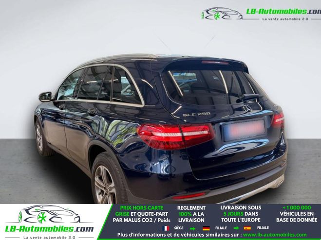 Mercedes GLC 250 BVA 4Matic Bleu M�tallique de 2019