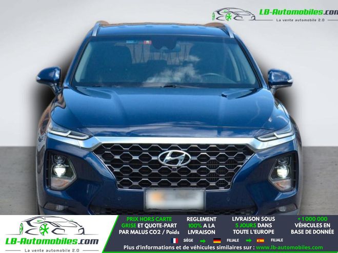 Hyundai Santa Fe 2.2 CRDi 200 BVA Bleu M�tallique de 2018