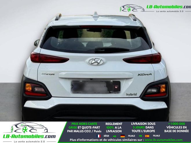 Hyundai Kona 1.6 GDi 105 Hybrid Blanc de 2020