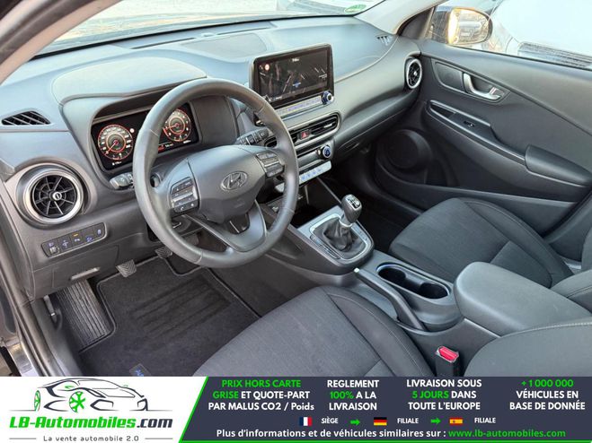 Hyundai Kona 1.0 T-GDi 120 Hybrid 48V BVM Noir de 2021