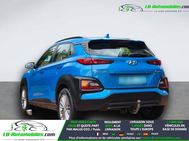 Hyundai Kona 1.6 T-GDi 177 BVA Bleu de 2019