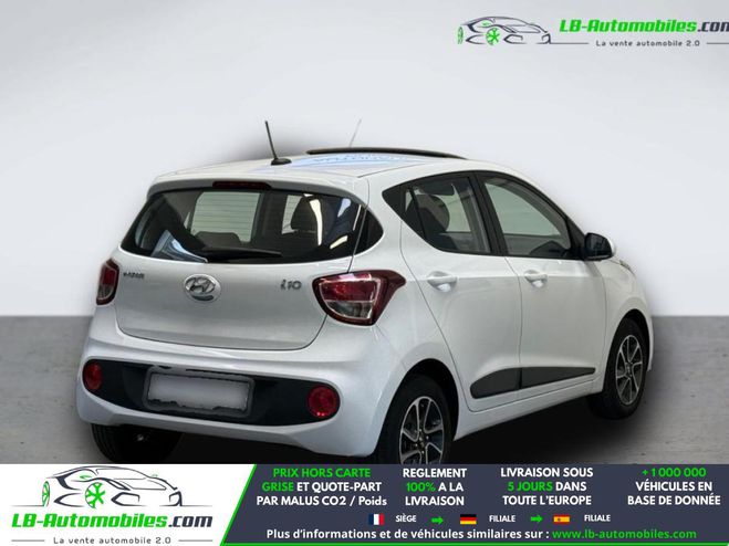 Hyundai I10 1.2 87 BVA Blanc M�tallique de 2017