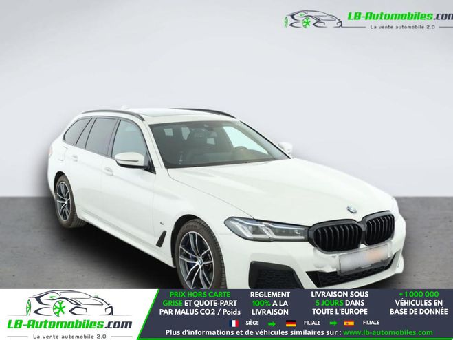 BMW Serie 5 530e 292 ch BVA Blanc de 2021