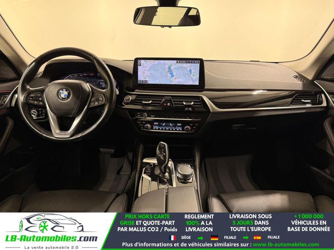 BMW Serie 5 520d 190 ch BVA Blanc de 2021