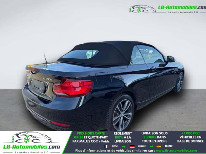 BMW Serie 2 220i 184 ch BVA Noir M�tallique de 2018