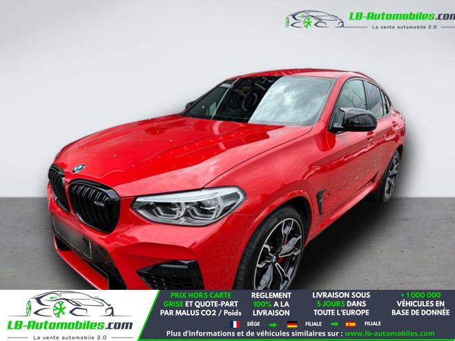 BMW X4 510ch BVA Rouge M�tallique de 2021