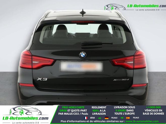 BMW X3 xDrive30d 265ch BVA Noir M�tallique de 2020