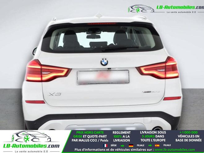 BMW X3 xDrive20d 190ch BVA Blanc de 2019