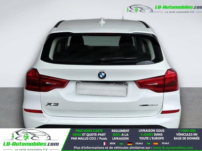 BMW X3 xDrive20d 190ch BVA Blanc de 2019