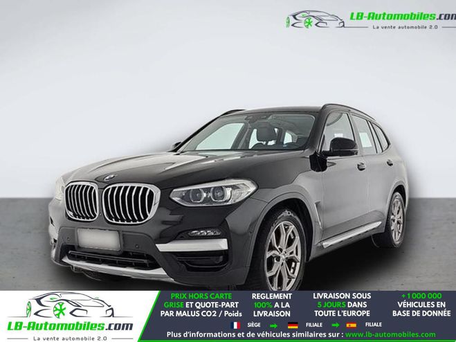 BMW X3 xDrive20d 190ch BVA Noir M�tallique de 2020