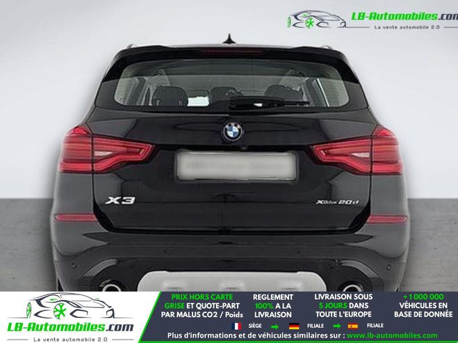 BMW X3 xDrive20d 190ch BVA Noir M�tallique de 2020