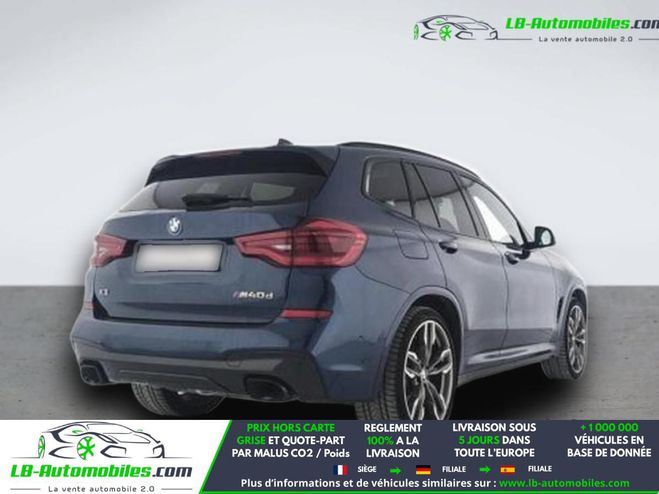 BMW X3 M40d 326ch BVA Bleu de 2020