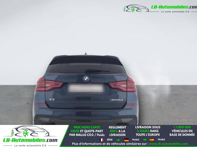 BMW X3 M40d 326ch BVA Bleu de 2020