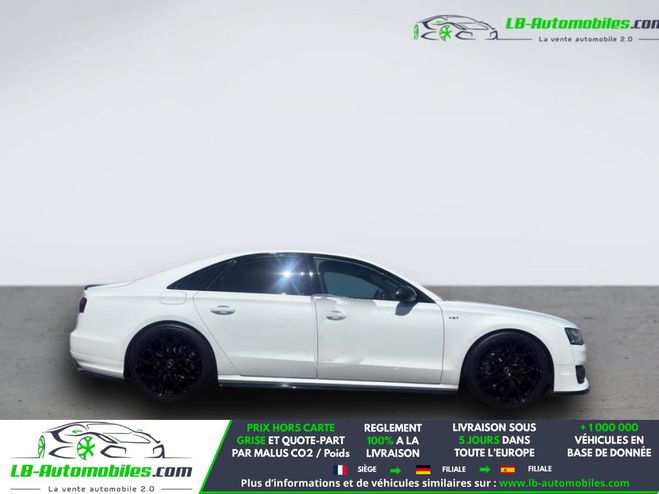 Audi S8 Plus V8 4.0 TFSI 605 BVA Quattro Sport Blanc de 2017