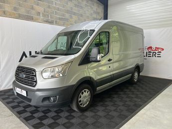  Voir d&eacute;tails -Ford Transit L2H2 2.0 TDCI ECOBLUE &agrave; Carbon-Blanc (33)