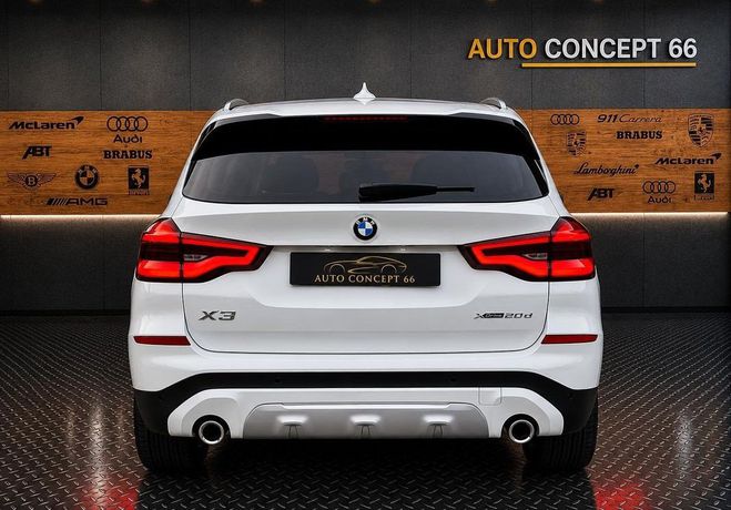 BMW X3 (G01) 20d 2.0D XDRIVE 190ch XLINE Blanc de 2018