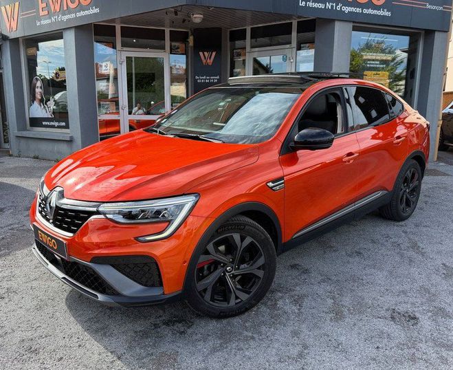 Renault Arkana 1.6 e-tech 145 ch full-hybrid rs line Orange de 2022