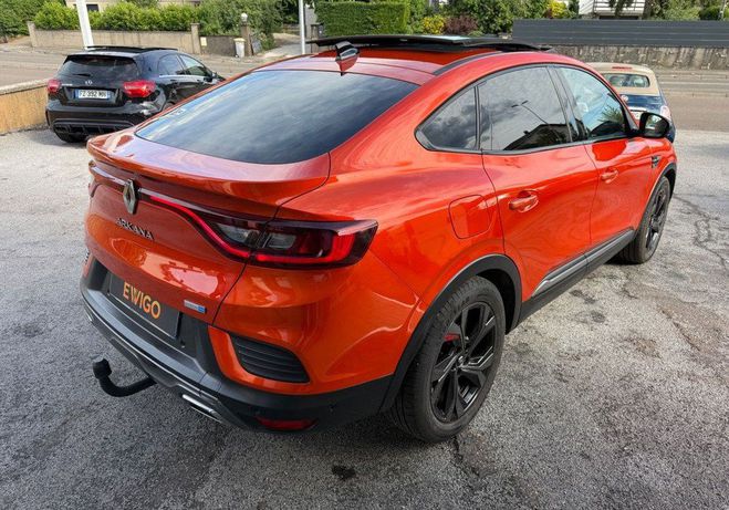 Renault Arkana 1.6 e-tech 145 ch full-hybrid rs line Orange de 2022