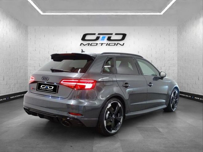 Audi RS3 SPORTBACK FULL/SUIVI COMPLET/MALUS INCLU GRIS de 2019