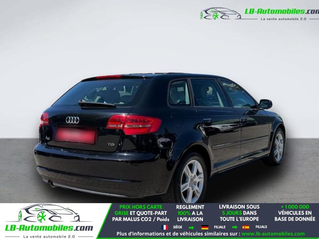 Audi A3 1.6 TDI 105 Noir M�tallique de 2011