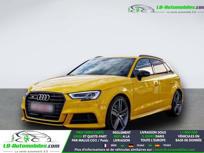 Audi S3 2.0 TFSI 300 BVA Jaune de 2019
