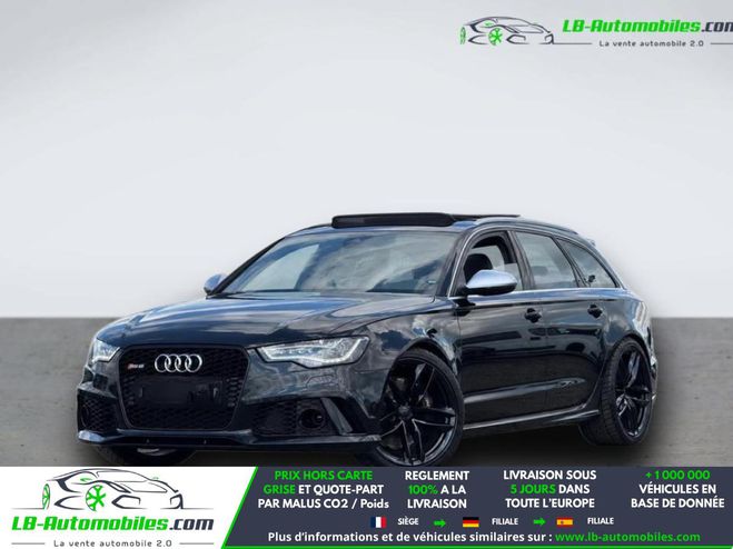Audi RS6 V8 4.0 TFSI 560 BVA Noir M�tallique de 2013