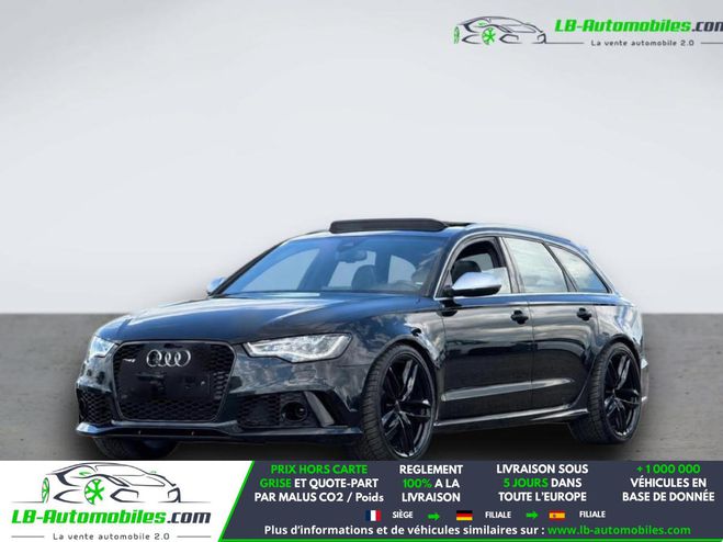 Audi RS6 V8 4.0 TFSI 560 BVA Noir M�tallique de 2013