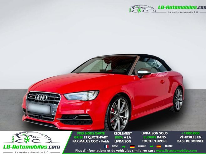 Audi S3 2.0 TFSI 300 BVA Rouge M�tallique de 2015