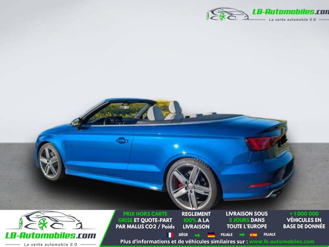 Audi S3 2.0 TFSI 300 BVA Bleu M�tallique de 2015